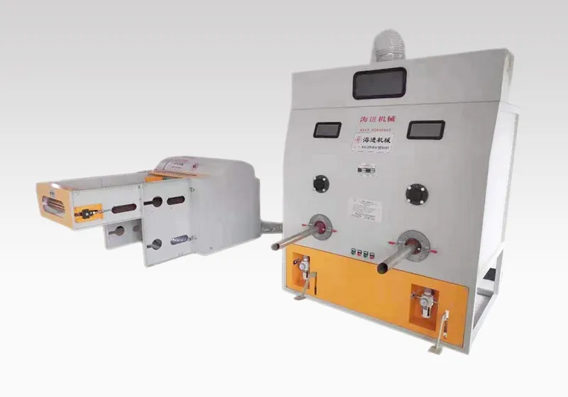 Opening And Filling Machine And Sponge Crusher Machine